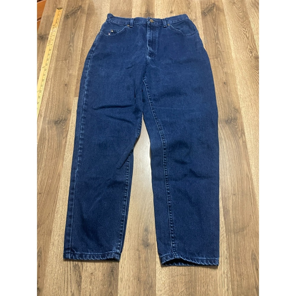Denim Riders Jeans, Women's Size 12 Petite, Blue, Denim, Straight Leg, Pockets